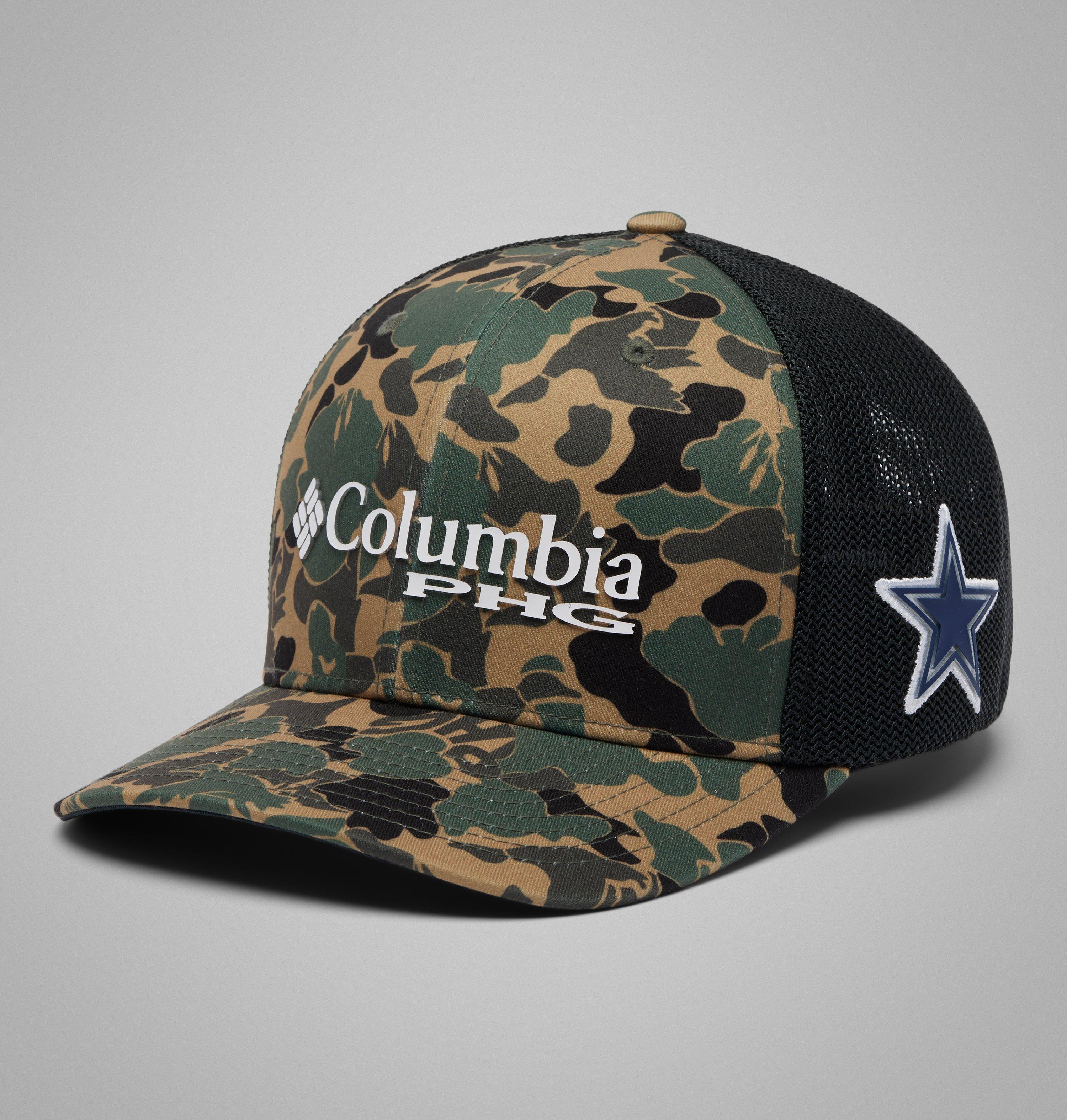 Collegiate PHG Camo Mesh Ball Cap - Dallas Cowboys