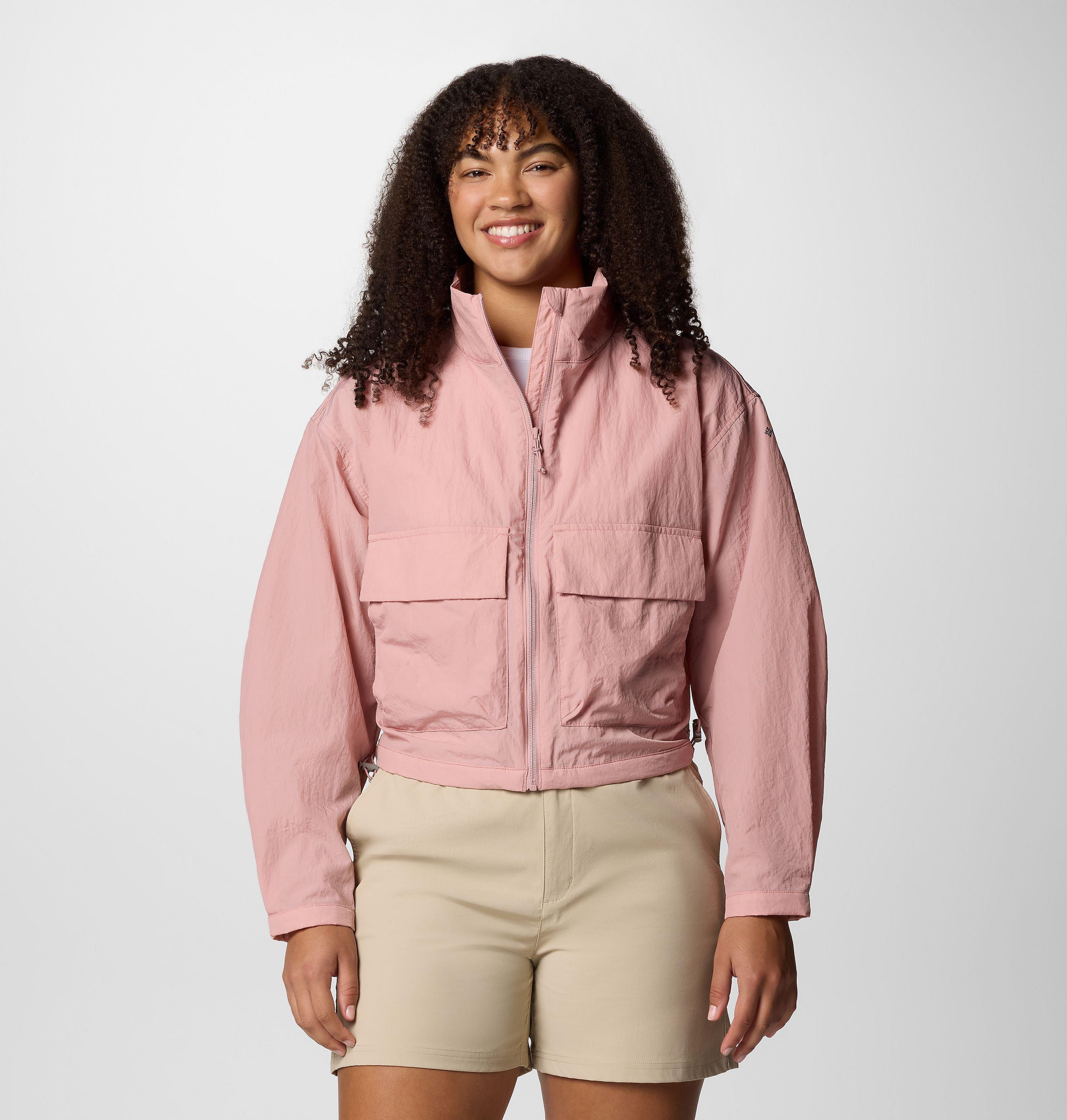 Women's Paracutie Cropped Cargo Windbreaker