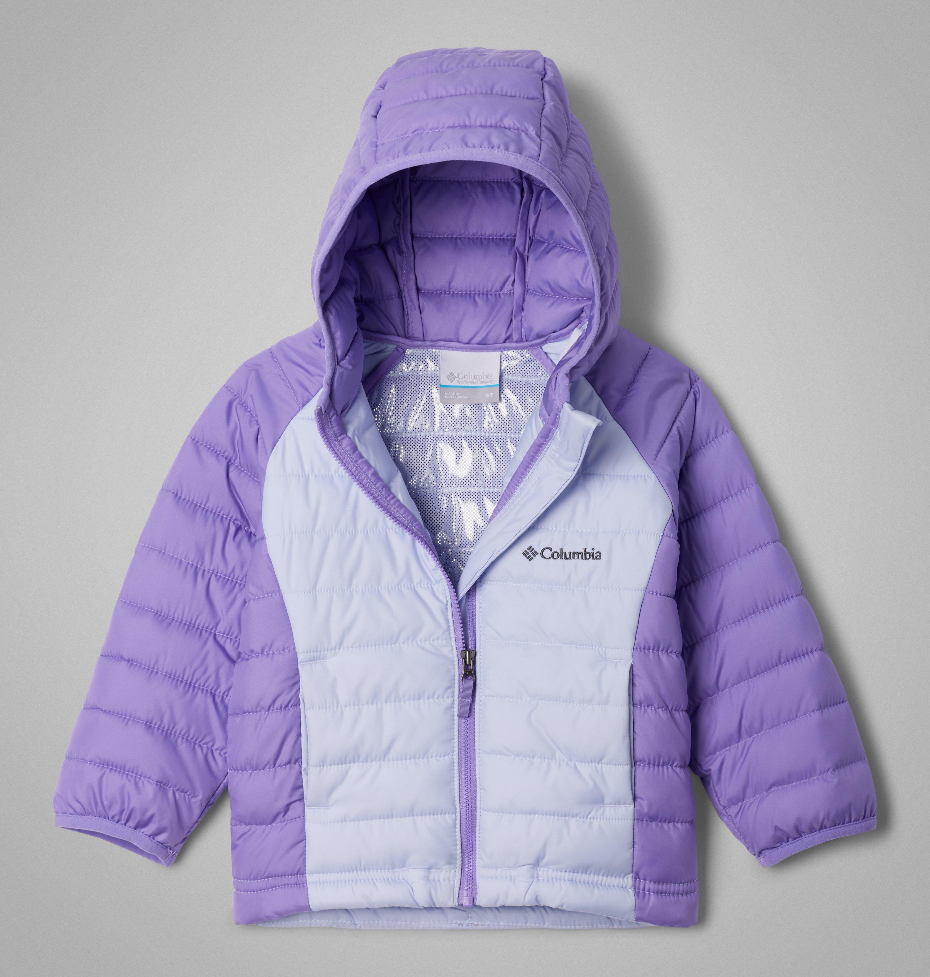 Girls' Toddler Powder Lite II Hooded Jacket