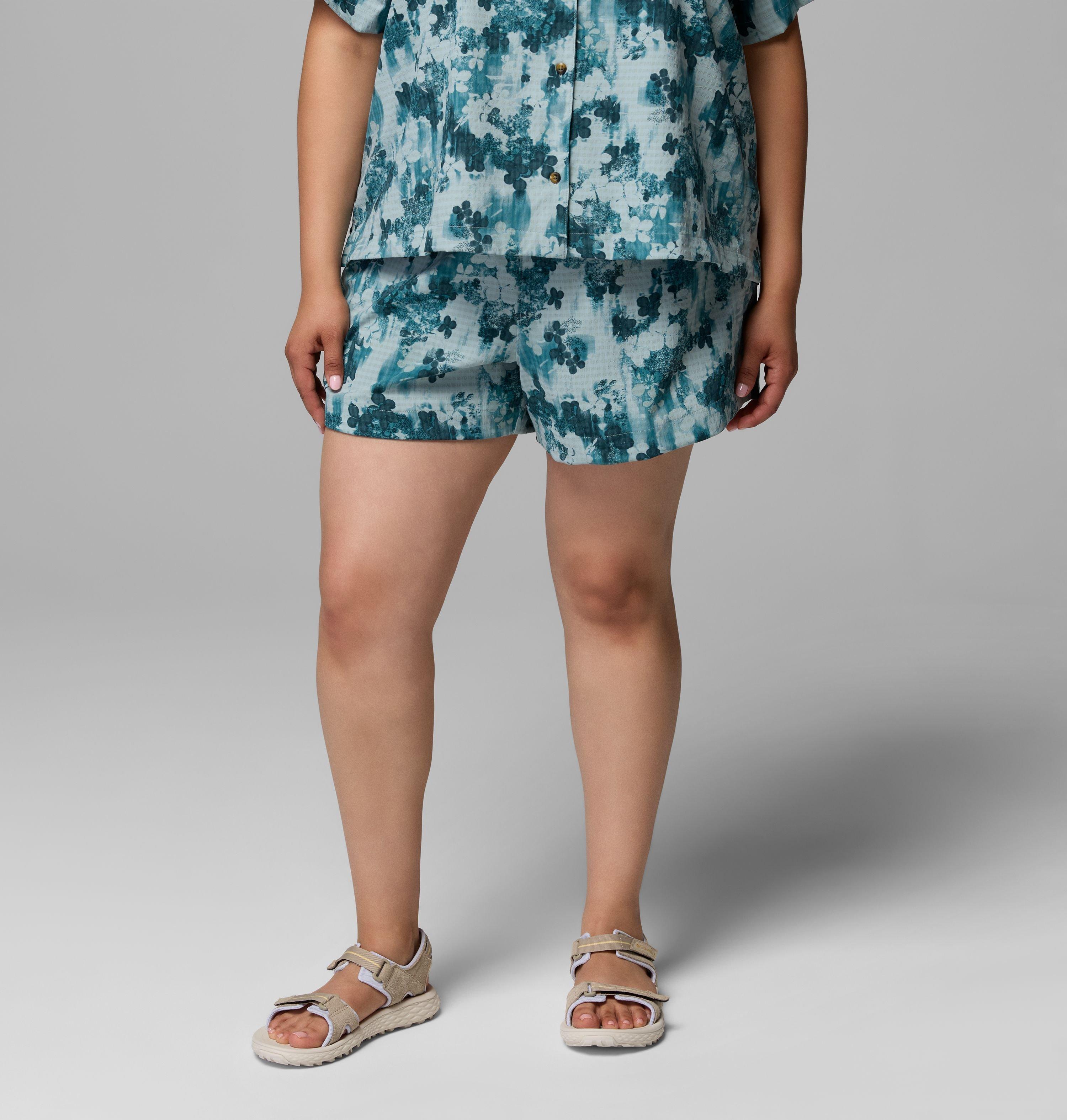 Women's Sucker for Summer Print Shorts - Plus Size