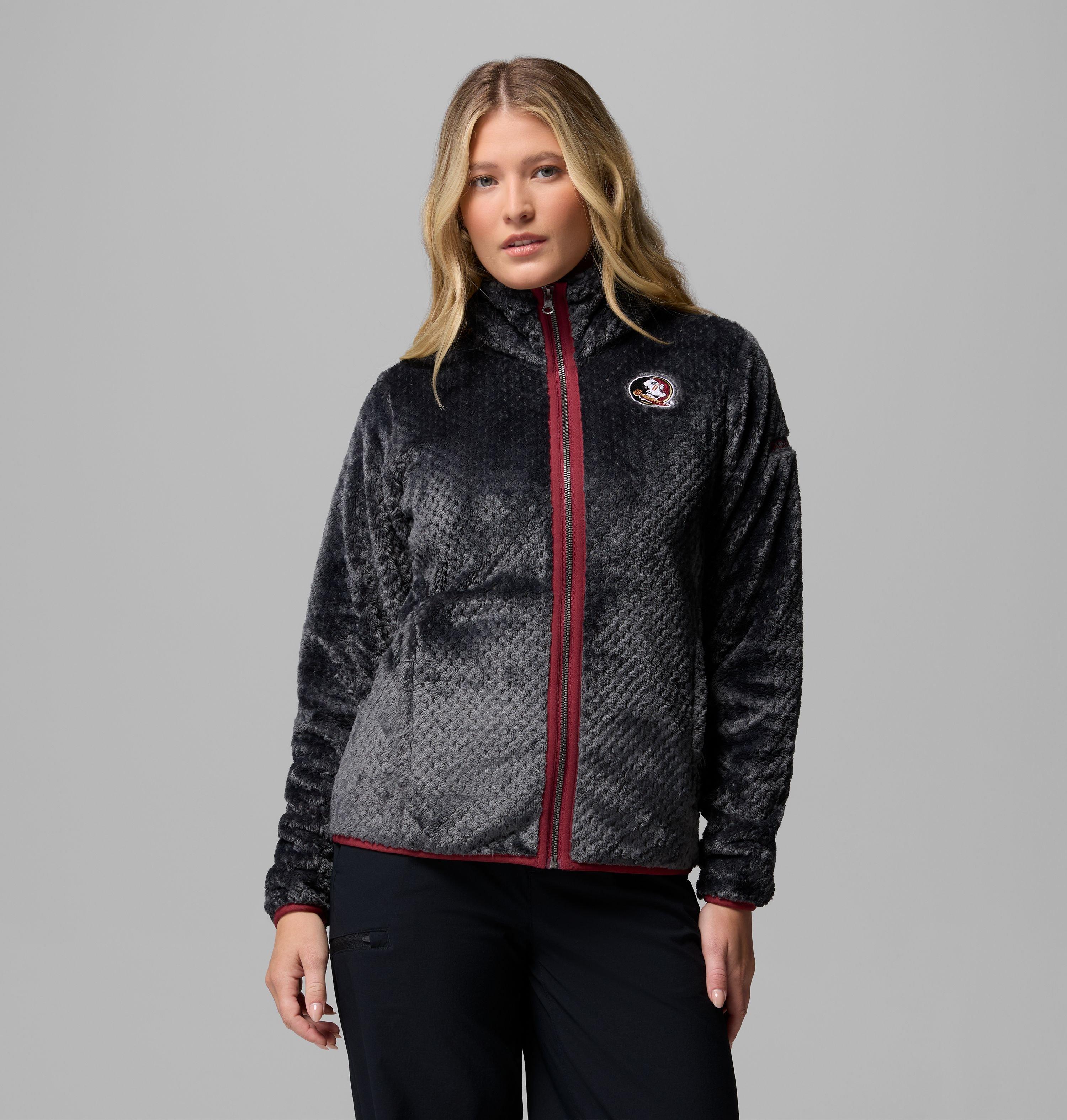 Women's Collegiate Fire Side II Sherpa Full Zip Fleece - Florida State